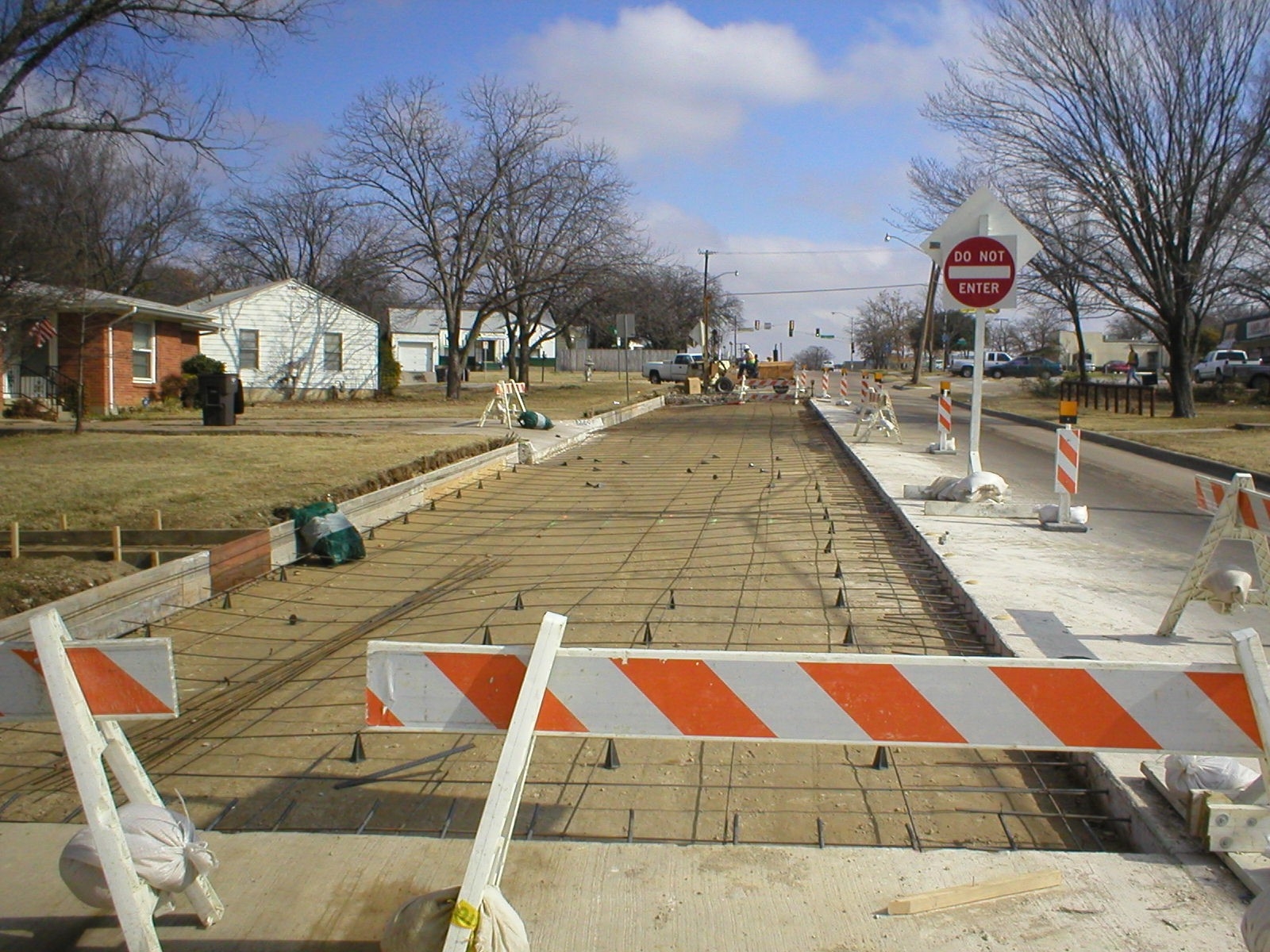 Machine Street Paving